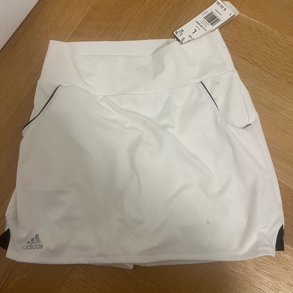 Adidas White Tennis Skirt